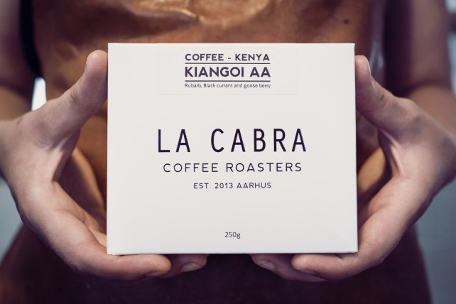 La Cabra Coffee Roasters Box Design Hands Front